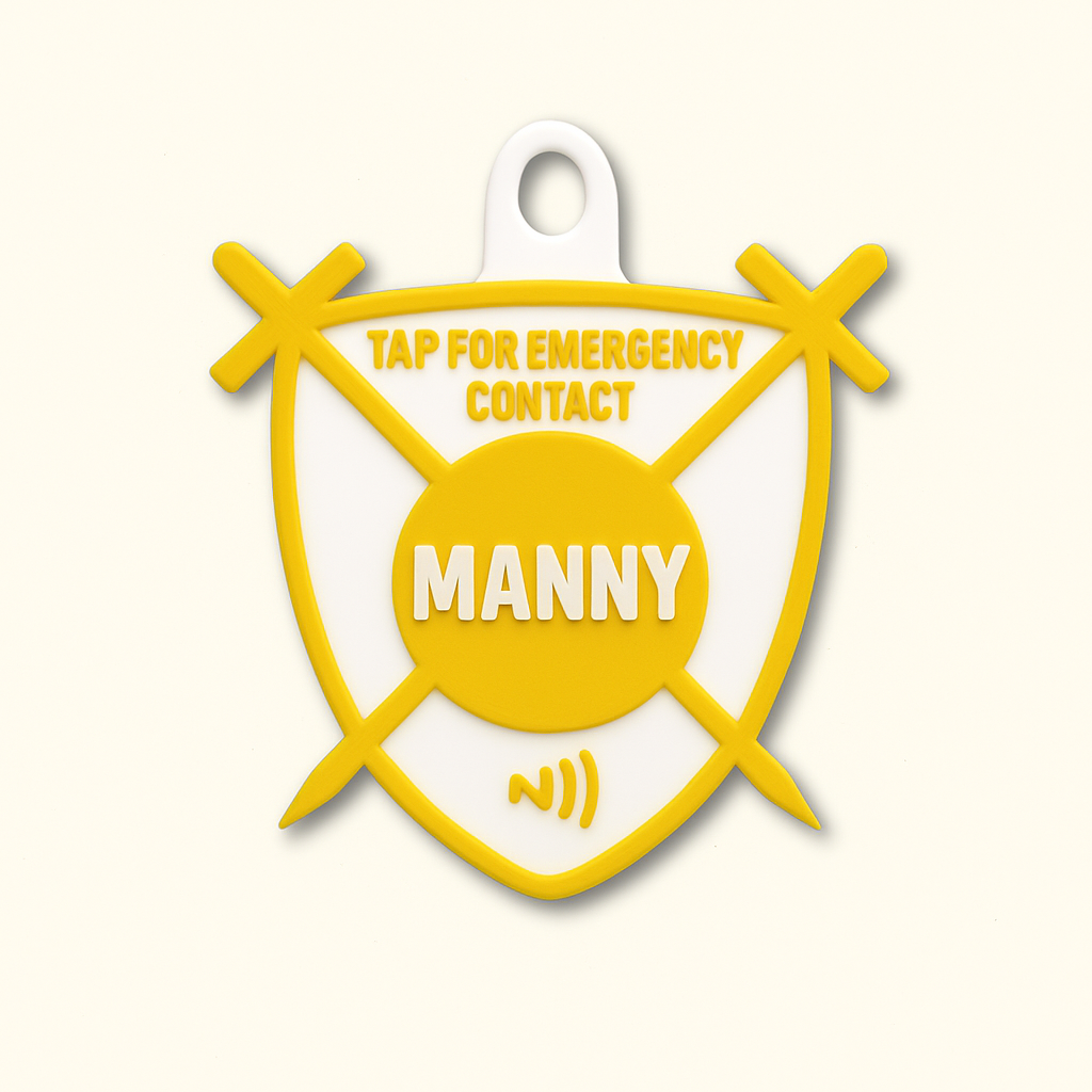 NFC Child Safety Tag - Shield
