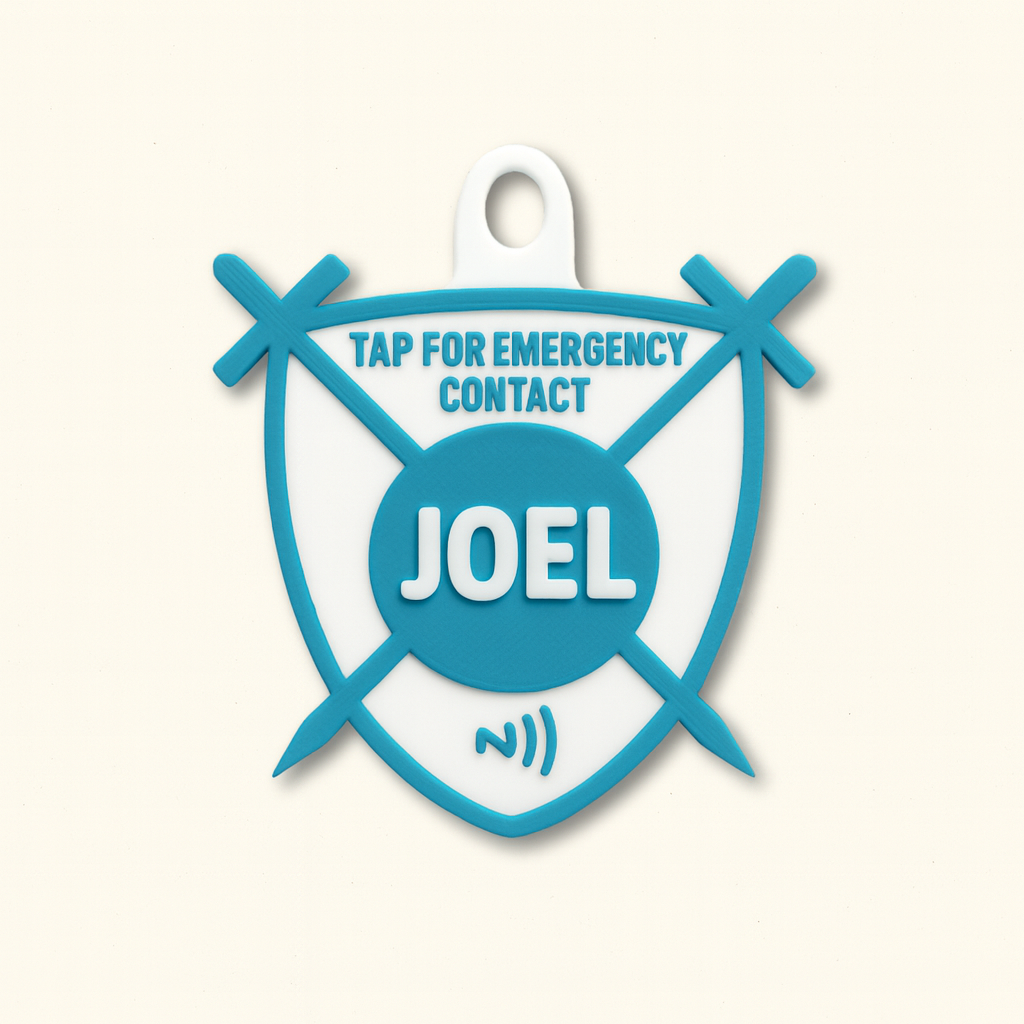 NFC Child Safety Tag - Shield
