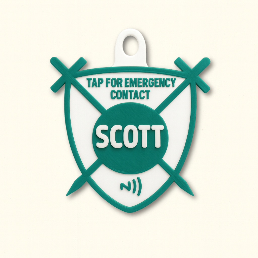 NFC Child Safety Tag - Shield