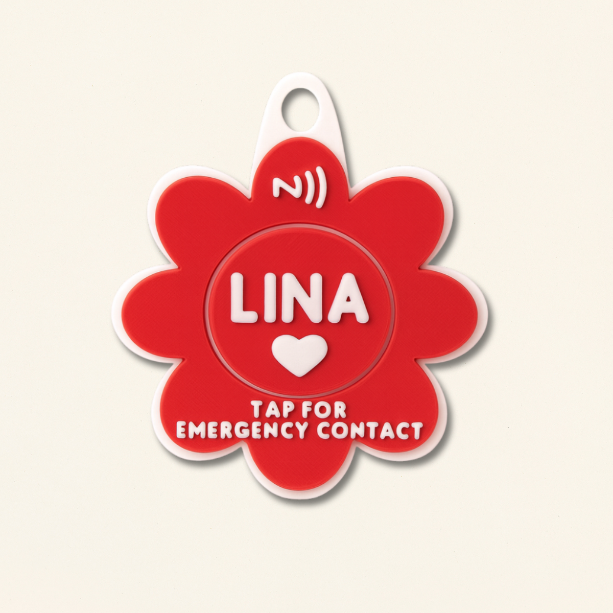 NFC Child Safety Tag - Flower