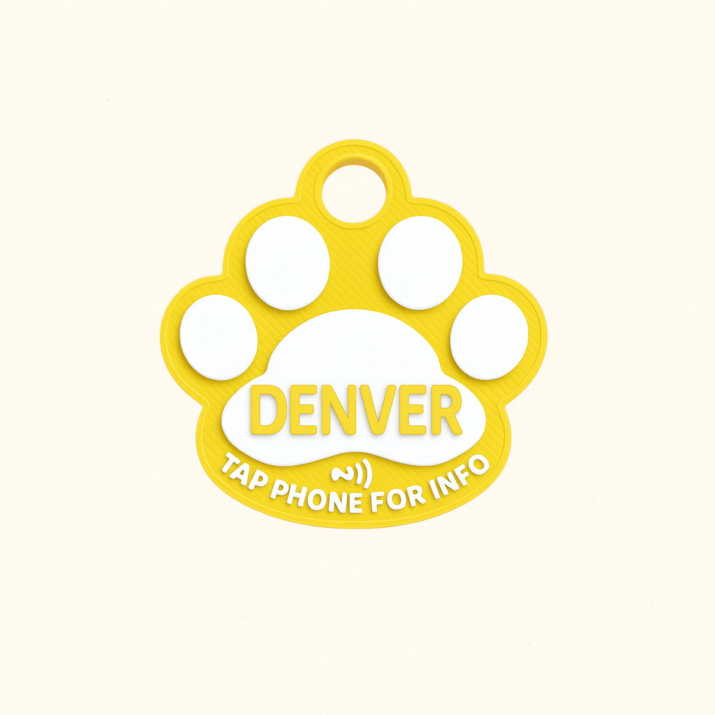NFC Dog Safety Tag